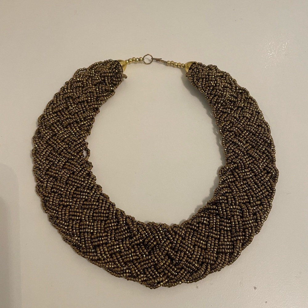 Gold choker